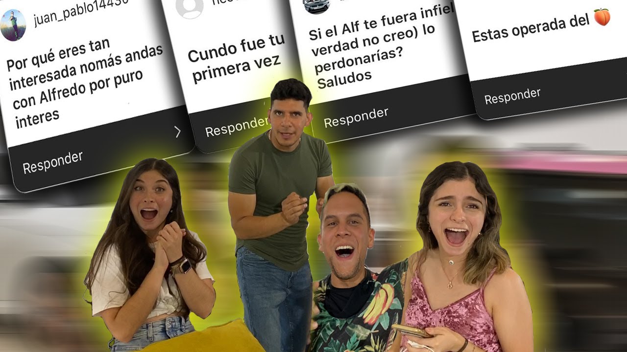MI HERMANA ME HACE 100 PREGUNTAS EN 5 MINUTOS || ANDREA NAVARRO