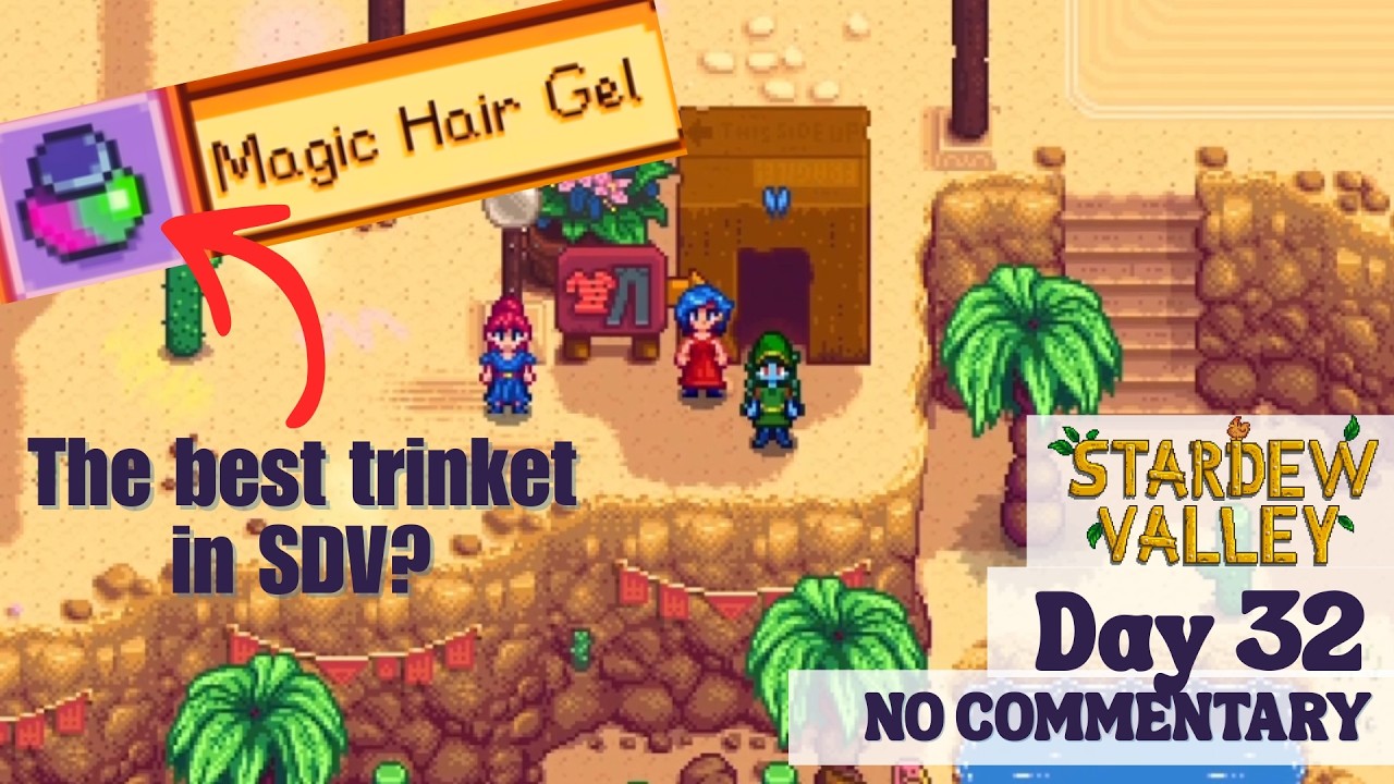 No Commentary Stardew Valley - Day 32 - Did She Make Me Link???
