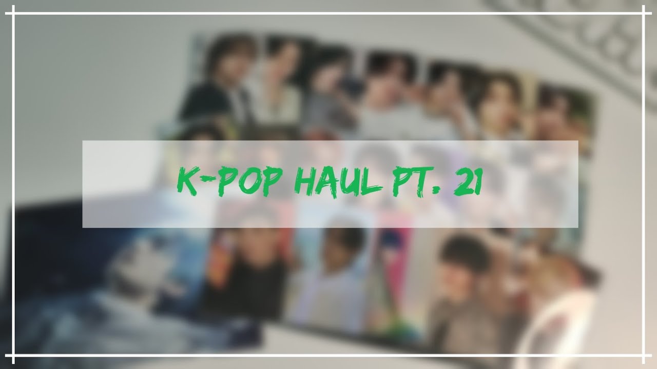 распаковка k-pop 💟 enhypen & bnd