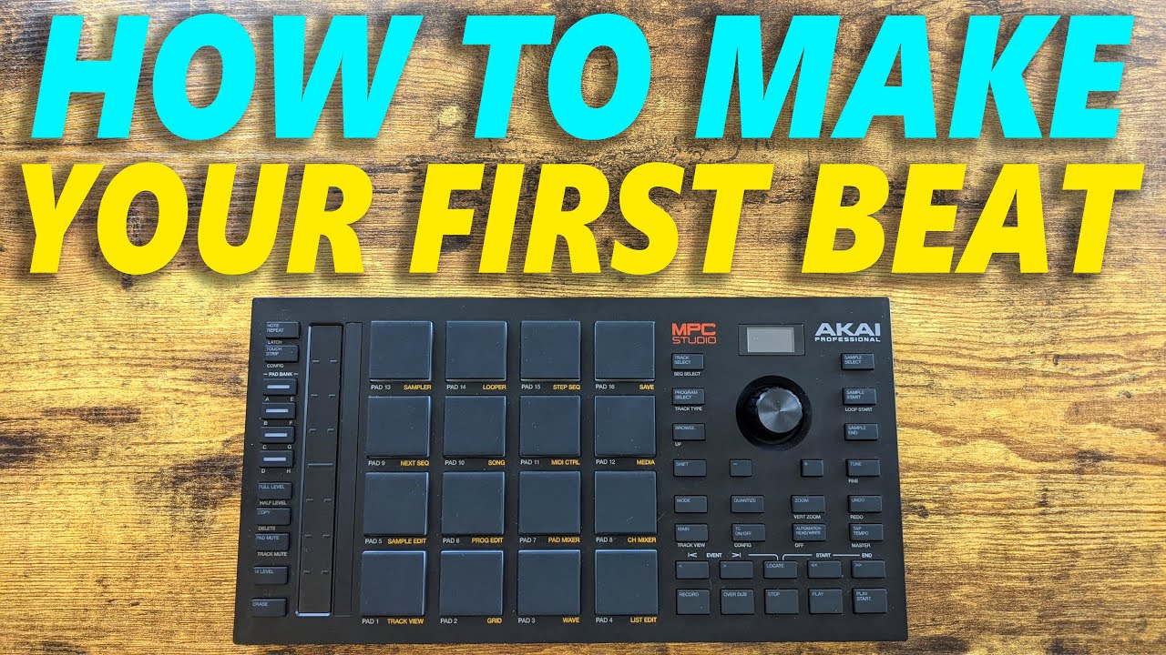 How to Make your First Beat with the New MPC Studio