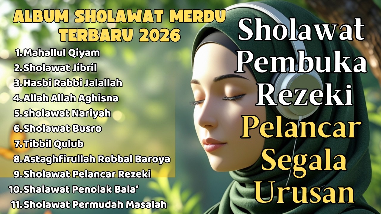 ASTAGHFIRULLAH & SHOLAWAT JIBRIL | PEMBUKA PINTU REZEKI TANPA PUTUS | TERBARU 2026