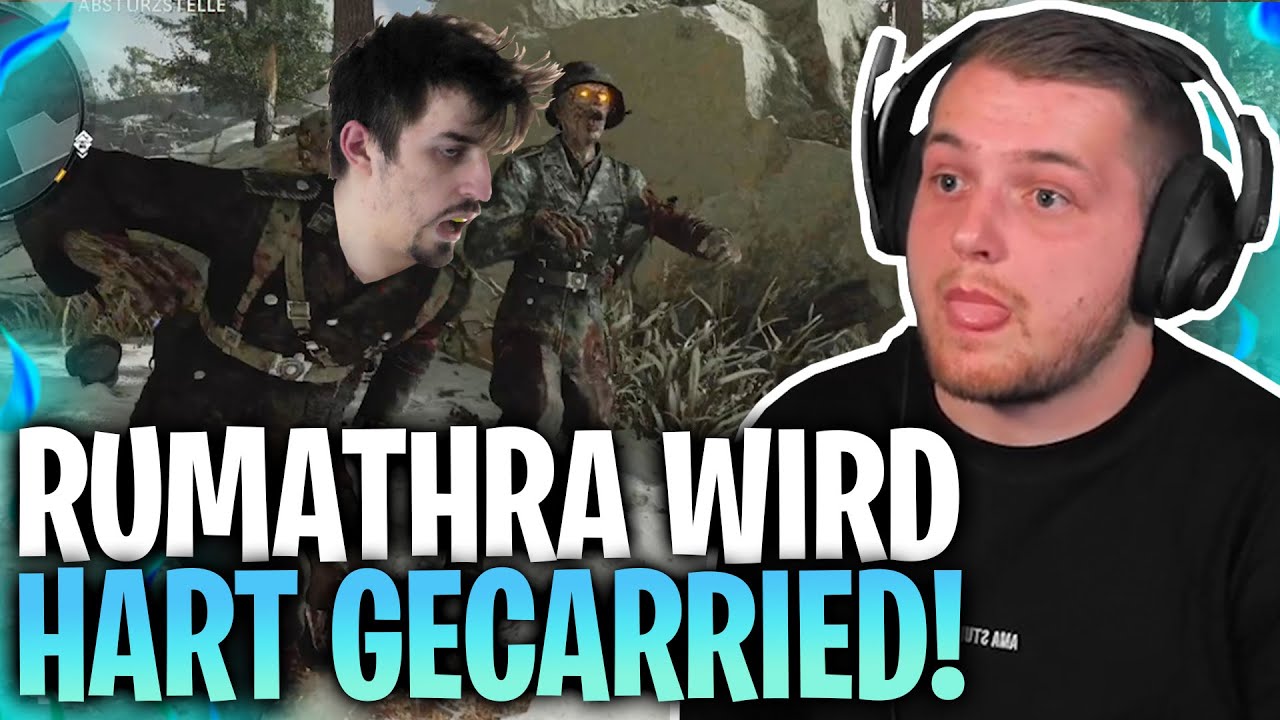 🤩🤔 NEUE WARZONE WAFFE in ZOMBIES testen! | Und RUMATHRA zeigen wie man in ZOMBIES RICHTIG SPIELT!