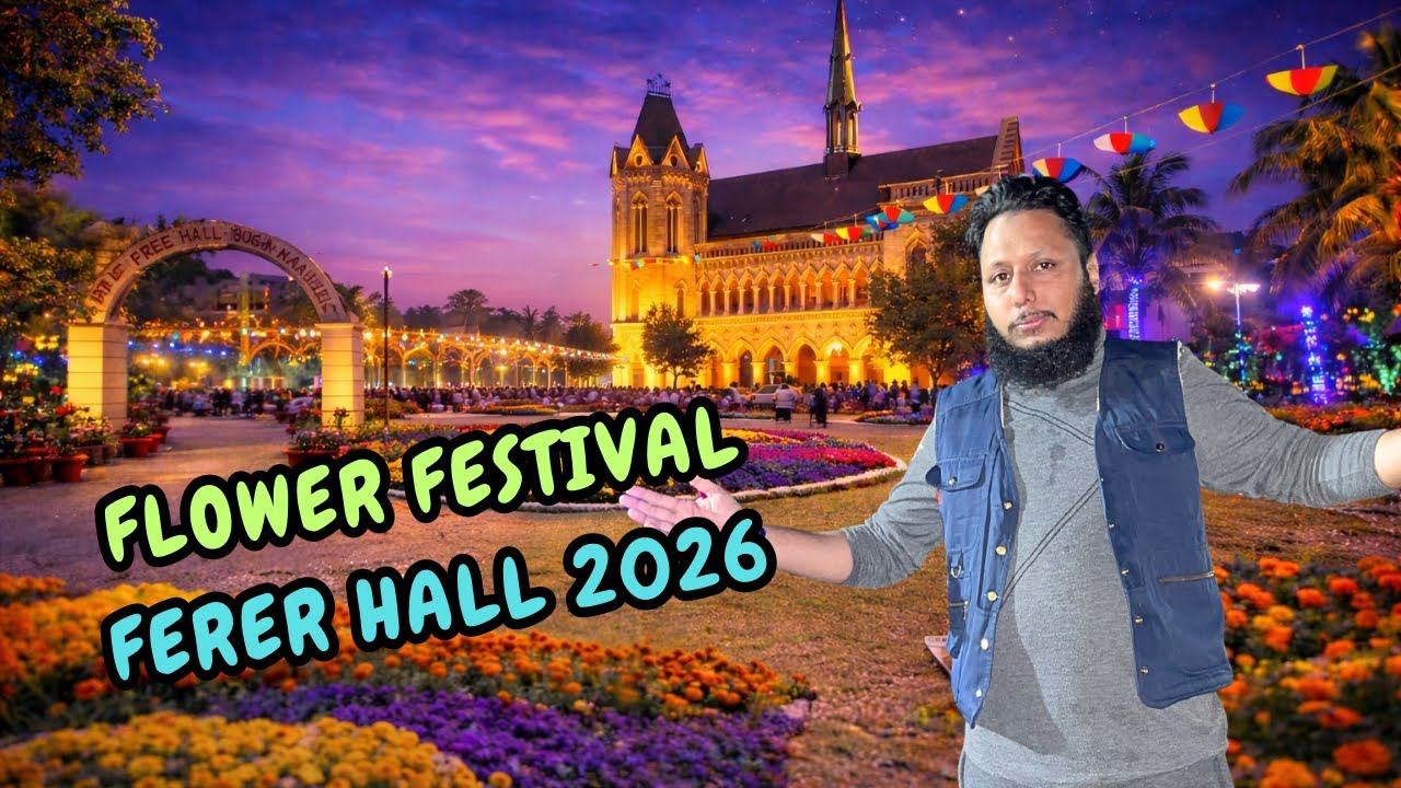 flower 🌻🥀 festival | fererhall | karachi 2026