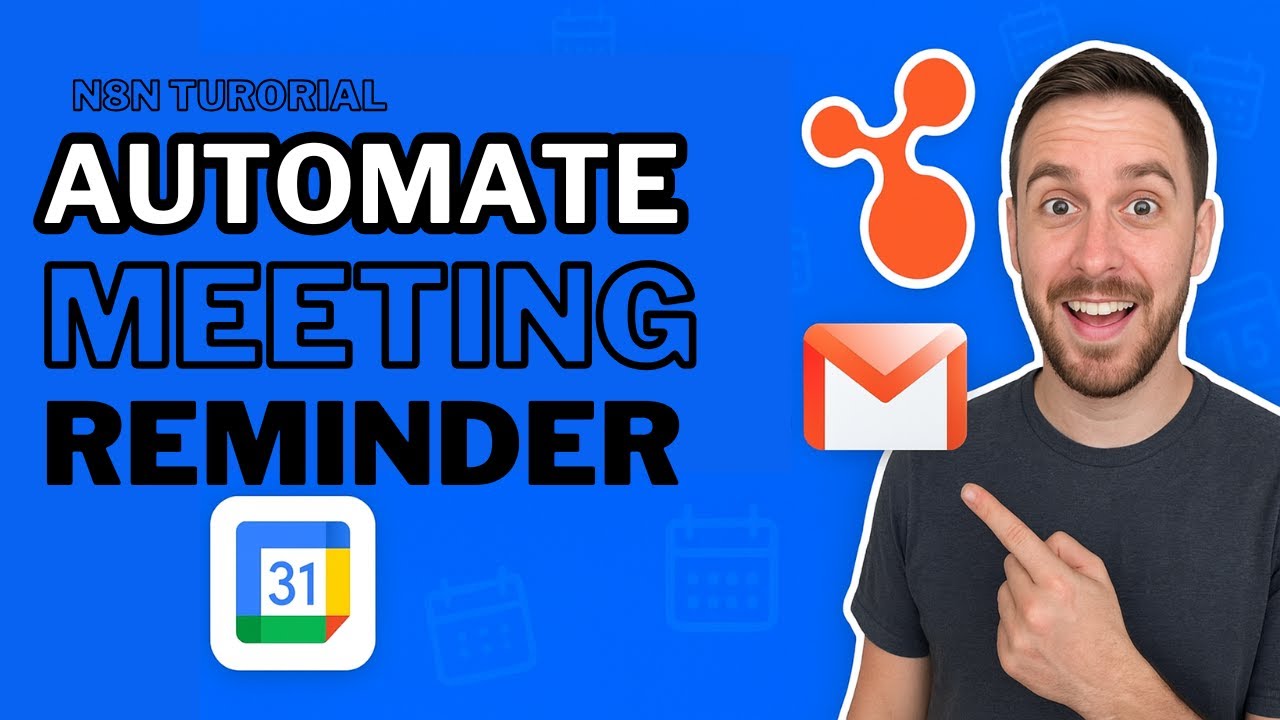 Never Miss a Meeting Again! n8n + Google Calendar Automation Setup