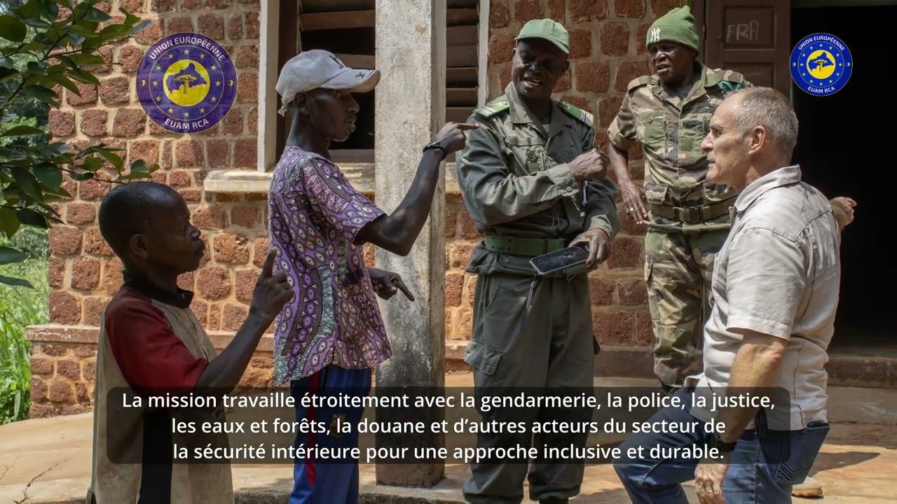 EUAM RCA : 5 ans d'appui et de réformes pour renforcer les institutions centrafricaines