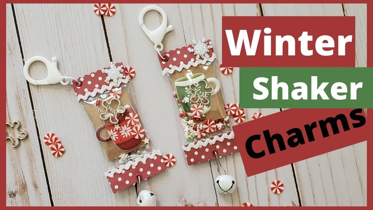 Winter Candy Wrapper Charm Tutorial