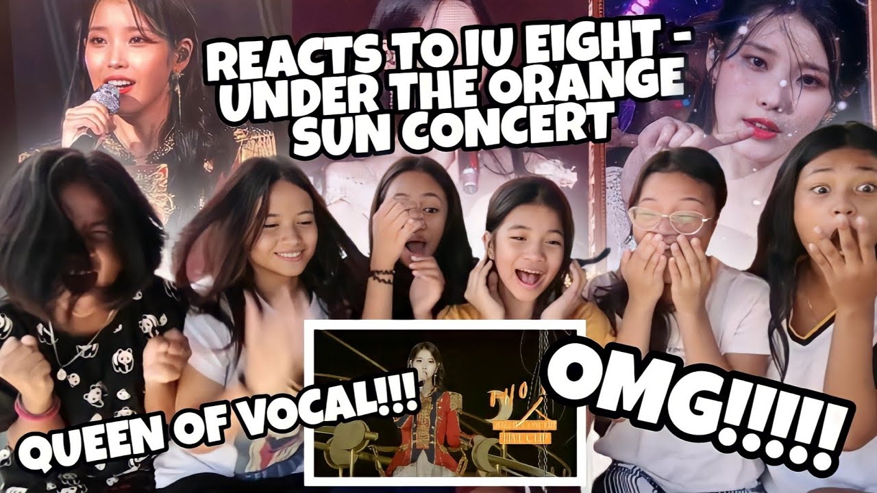 [IU] 'eight' Live Clip (2022 IU Concert 'The Golden Hour : Under The Orange Sun') | PINOY REACTION