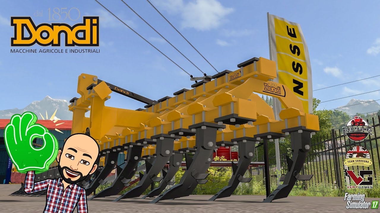 DISSODATORI DONDI SERIE 800  FARMING SIMULATOR 17 - ALEX FARMER