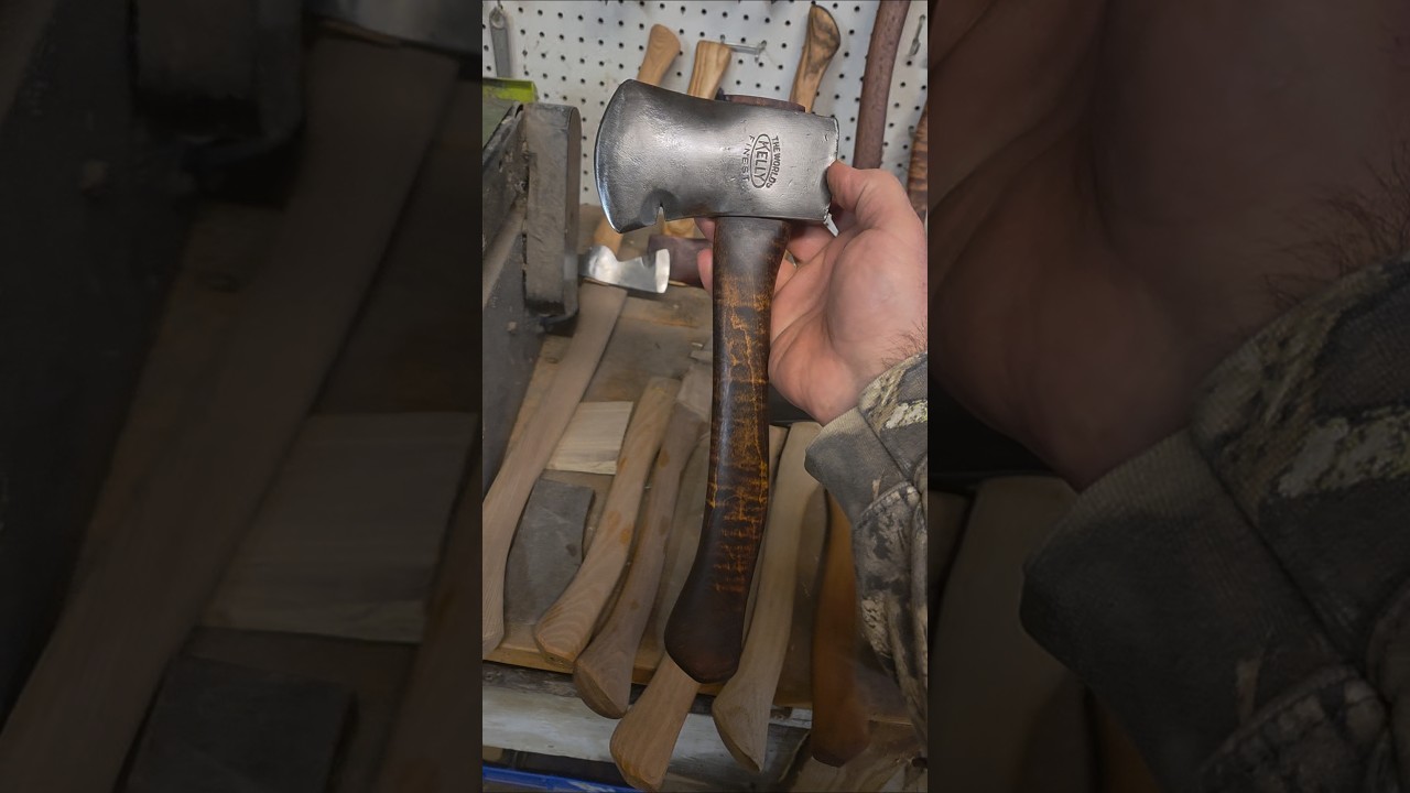Sorry Bud! This One's NOT For Sale! #Hatchet #axe #woodworking #homestead #camping
