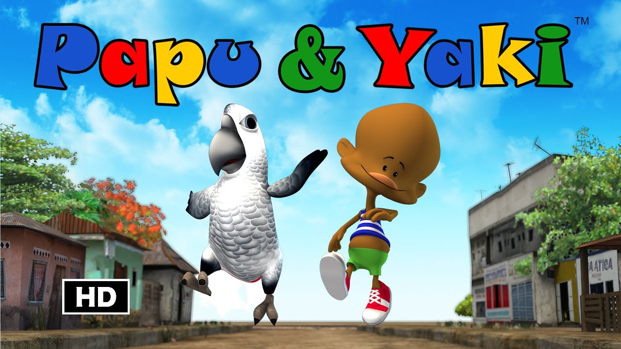PAPU & YAKI - Dessin Animé Congolais en HD