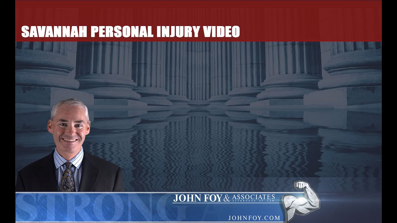Personal Injury Attorney in Savannah, GA