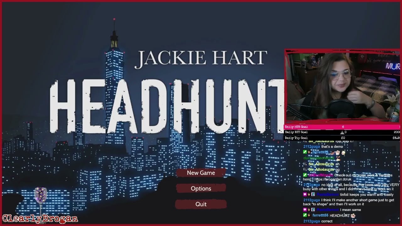 Jackie Hart Headhunter DEMO Full Playthrough - Stream
