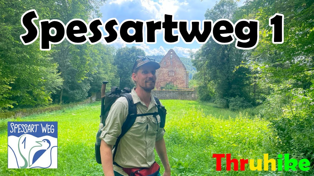 Spessartweg 1.  Zwei-Tages  Wanderung #wandernindeutschland #spessart #thruhike