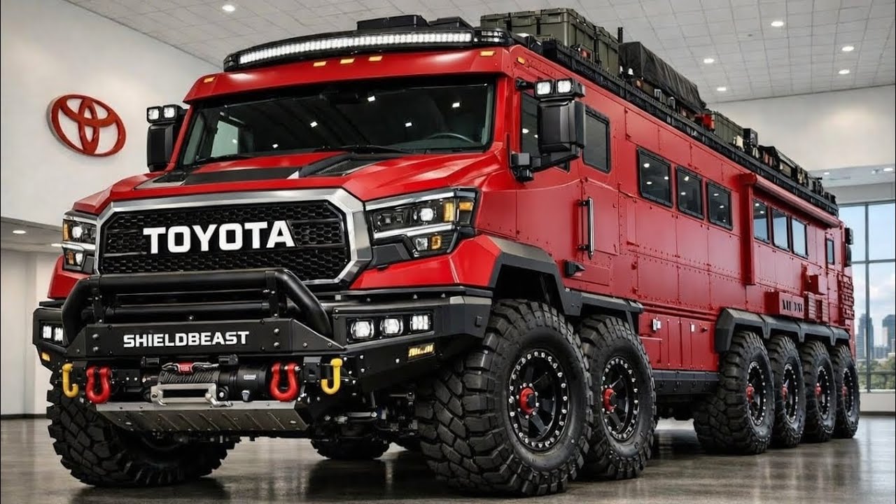 This 12×12 Toyota Monster Truck is Bigger Than a House! 😱