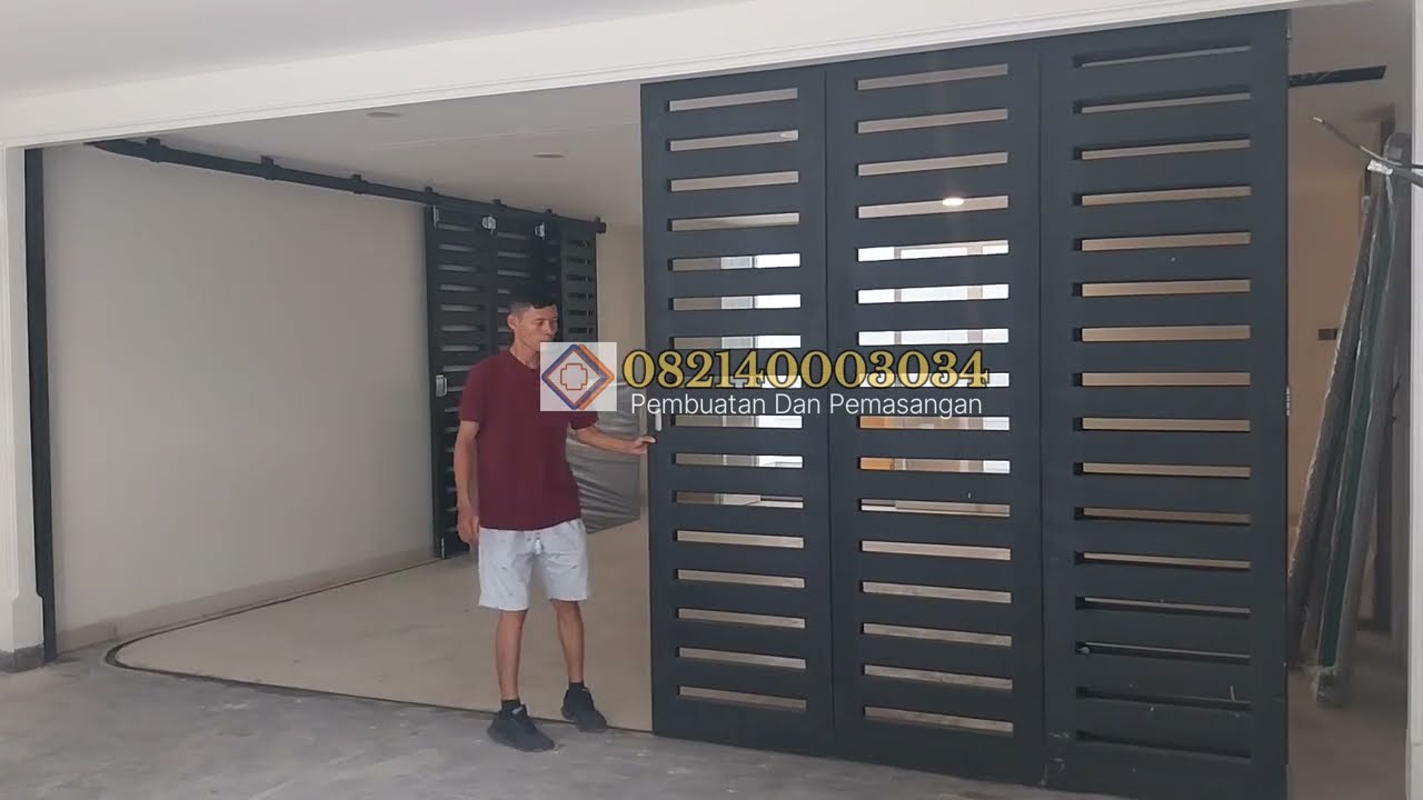 Cara Buat Pintu Garasi Besi PIK