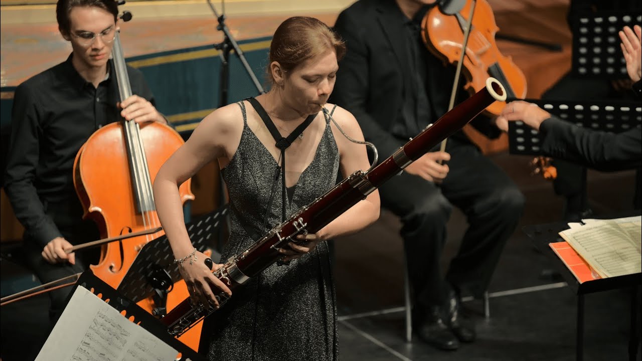 Antonio Vivaldi: Konzert für Fagott und Streicher a-Moll RV 497. Lena Marxer, Fagott