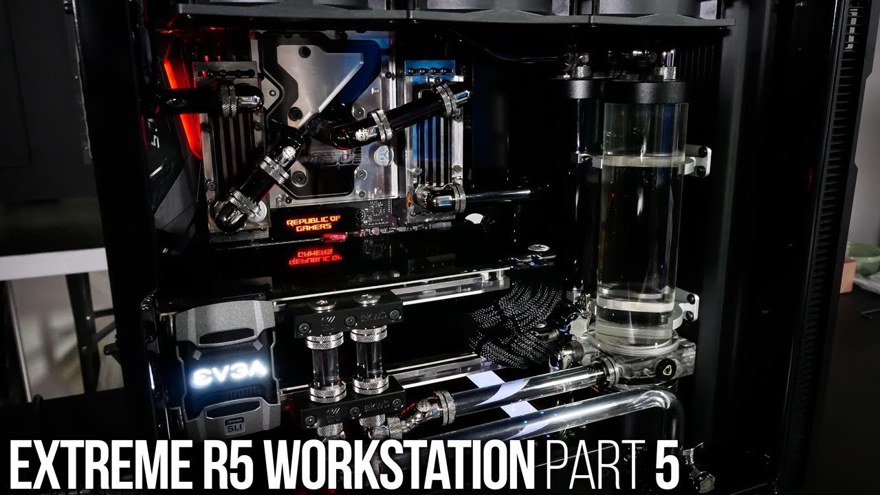 Extreme Fractal R5 Workstation Build #25 Part 5