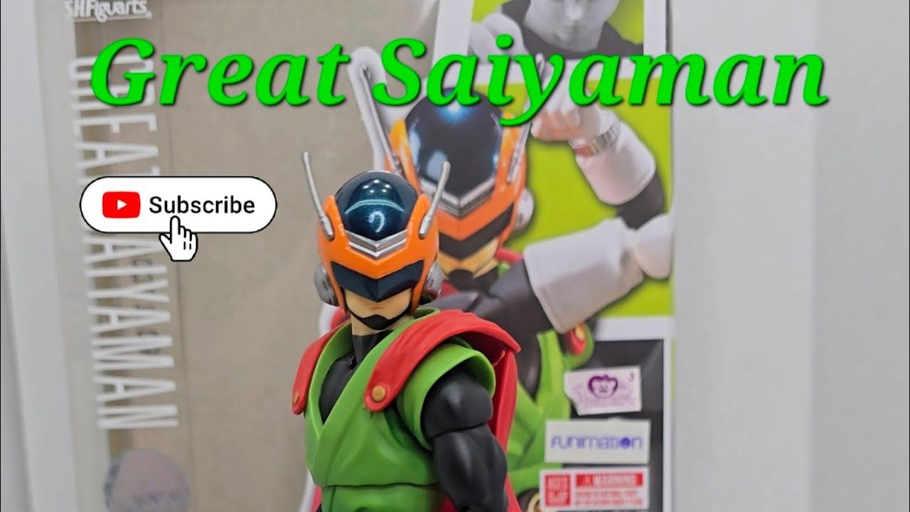 Dragon Ball Z Great Saiyaman S.H. Figuarts Unboxing/Review!