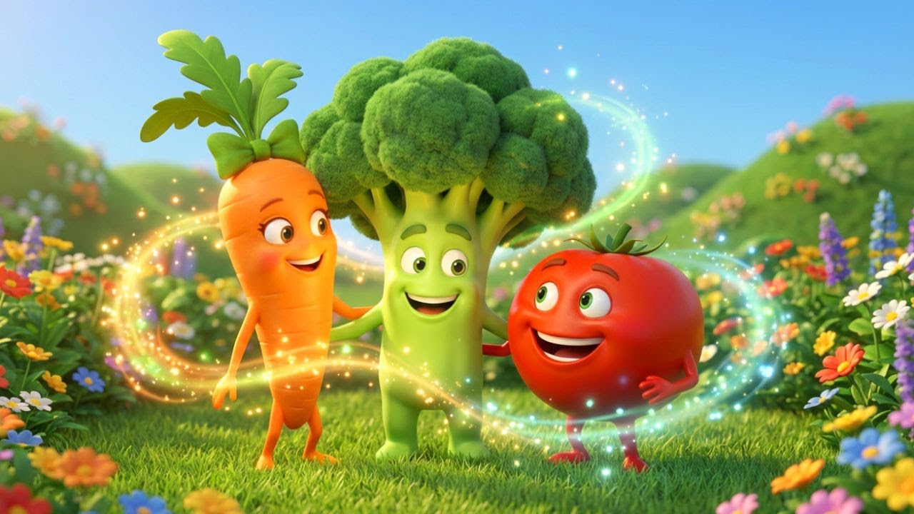 🥕 WARZYWA MAJĄ SUPERMOCE - Piosenka dla dzieci