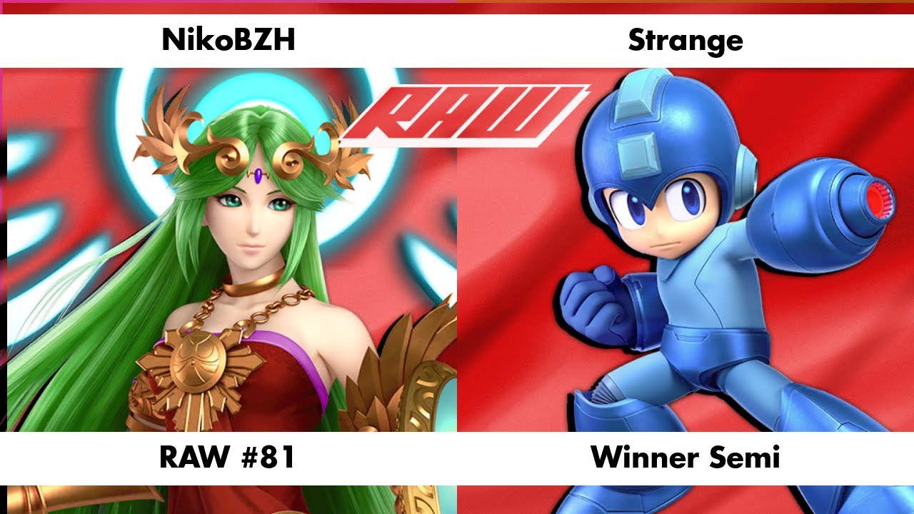 RAW #81 - NikoBZH (Palutena) Vs. Strange (Mega Man) - Winner Semi
