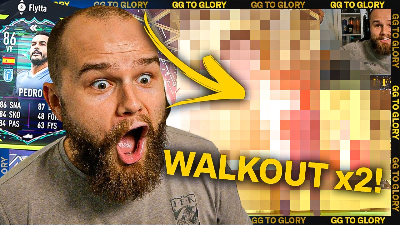 DUBBEL WALKOUT & PEDRO!! | GG TO GLORY FIFA 22