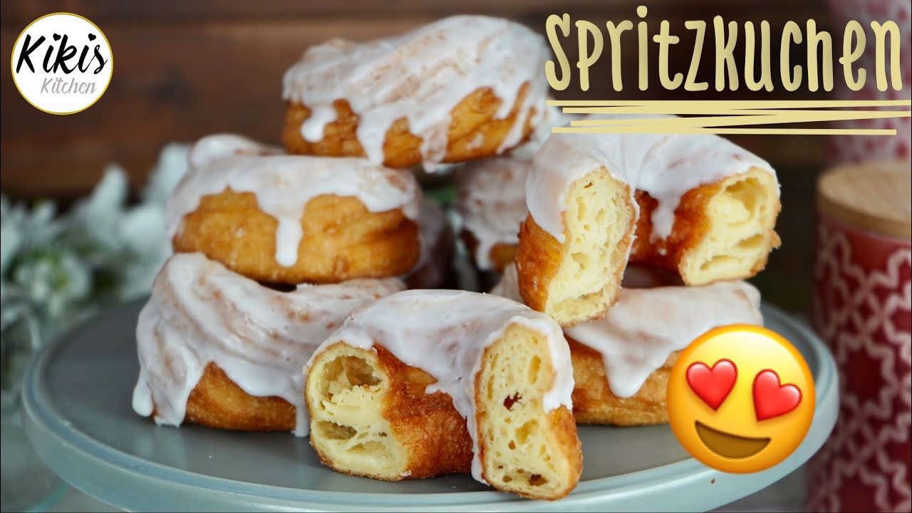 Spritzkuchen zum selber machen | Brandteig backen