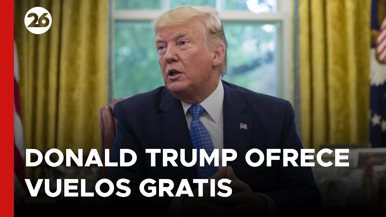 EEUU | Donald Trump ofrece VUELOS GRATIS para que migrantes puedan AUTODEPORTARSE