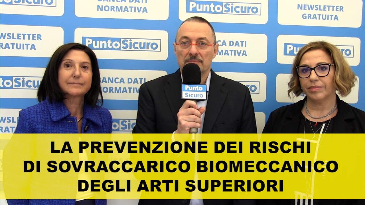 La prevenzione dei rischi di sovraccarico biomeccanico degli arti superiori