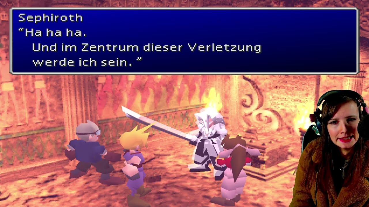 Let's Play Final Fantasy VII (PS1) [German/4K] Part 26: Cloud kann Sephiroth nicht widerstehen
