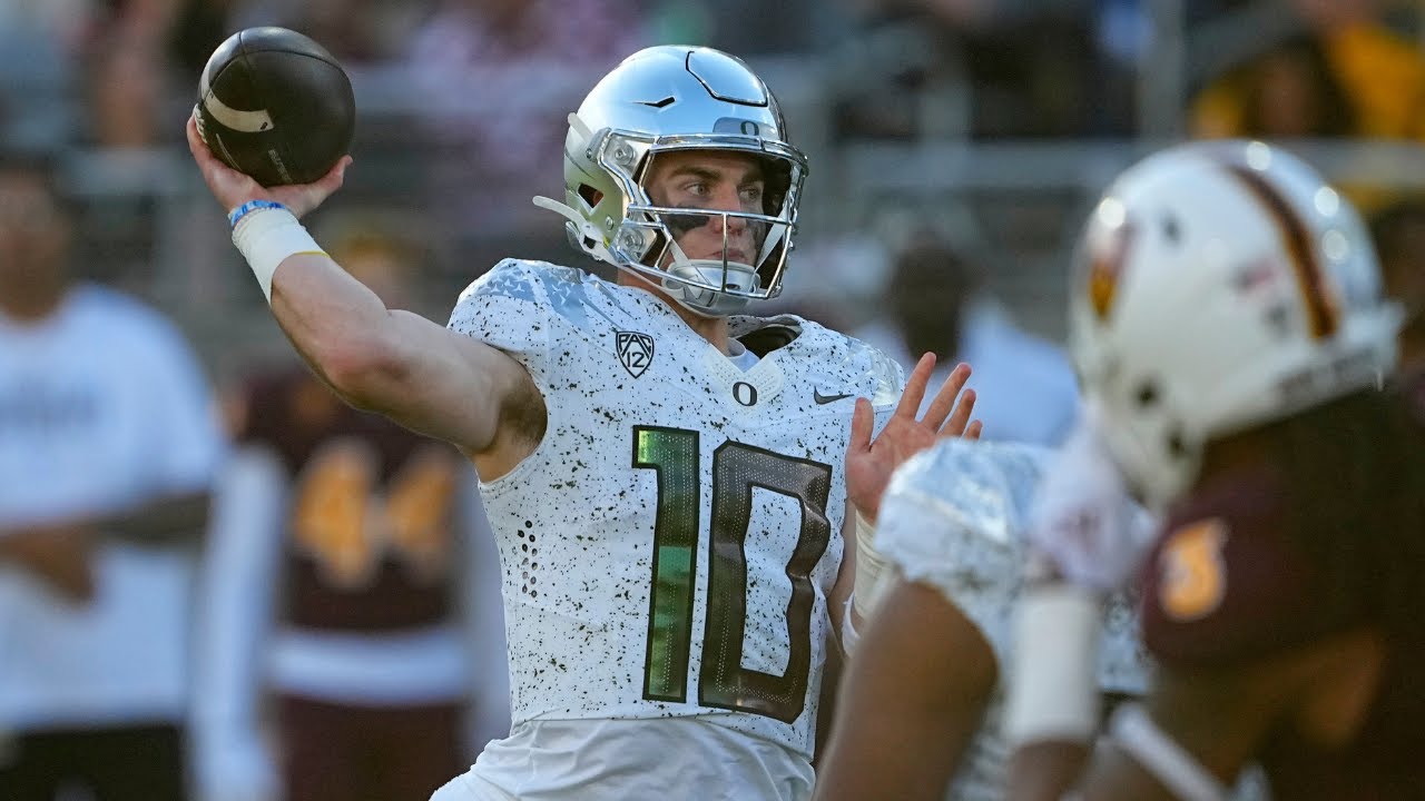 Bo Nix || Oregon Ducks Quarterback || 2023 Senior Highlights