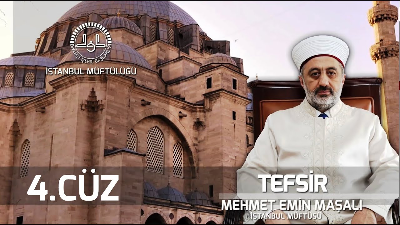 4. Cüz | Tefsir Dersi | Mehmet Emin MAŞALI