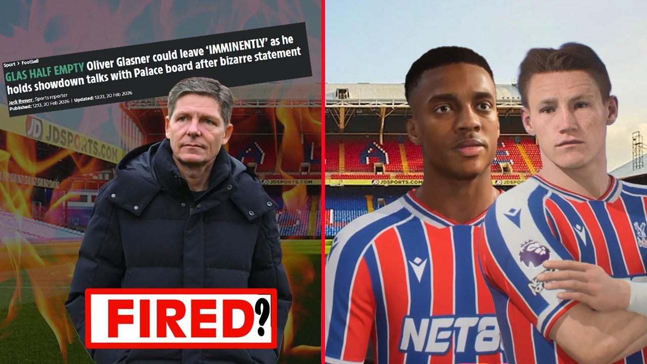 I REPLACED Glasner At CRYSTAL PALACE!