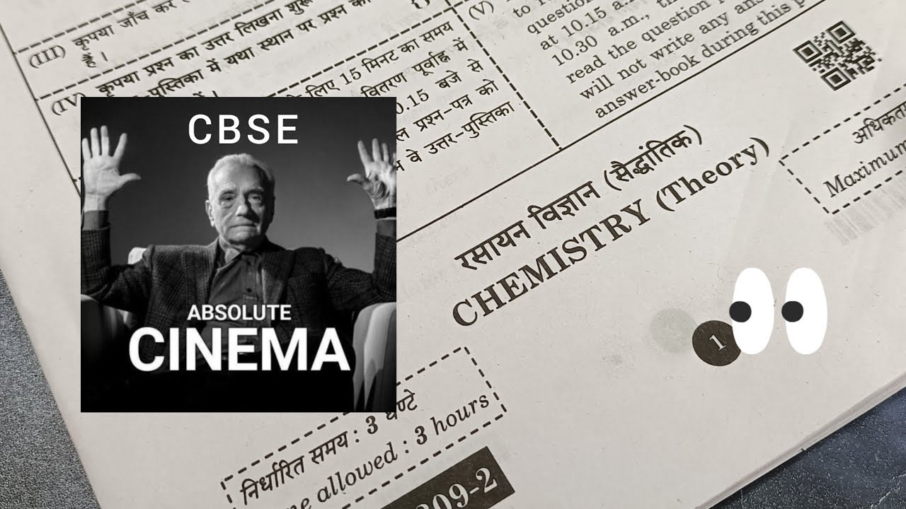Chemistry Board Exam Experience ☠️🙄 CBSE 2026