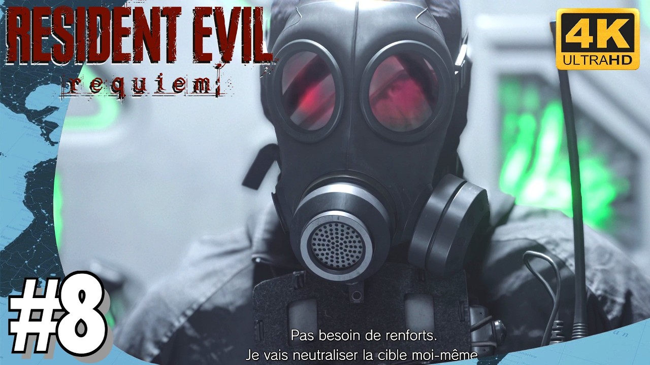 RESIDENT EVIL REQUIEM - Suivre GRACE  Vers L'ORPHELINAT - L'ARK / Décharge Détruire ELPIS #8 4K