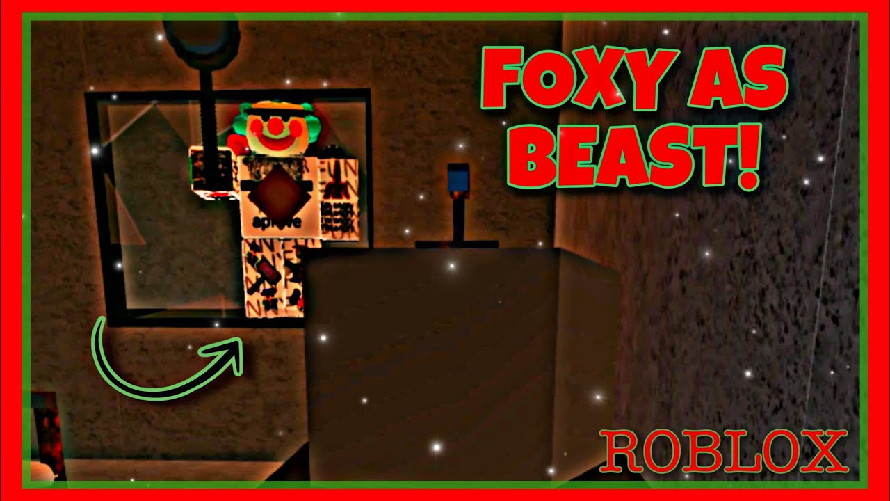 FLEE THE FACILITY WITH FOXYGAIMAR AS BEAST! 🔨 | ROBLOX