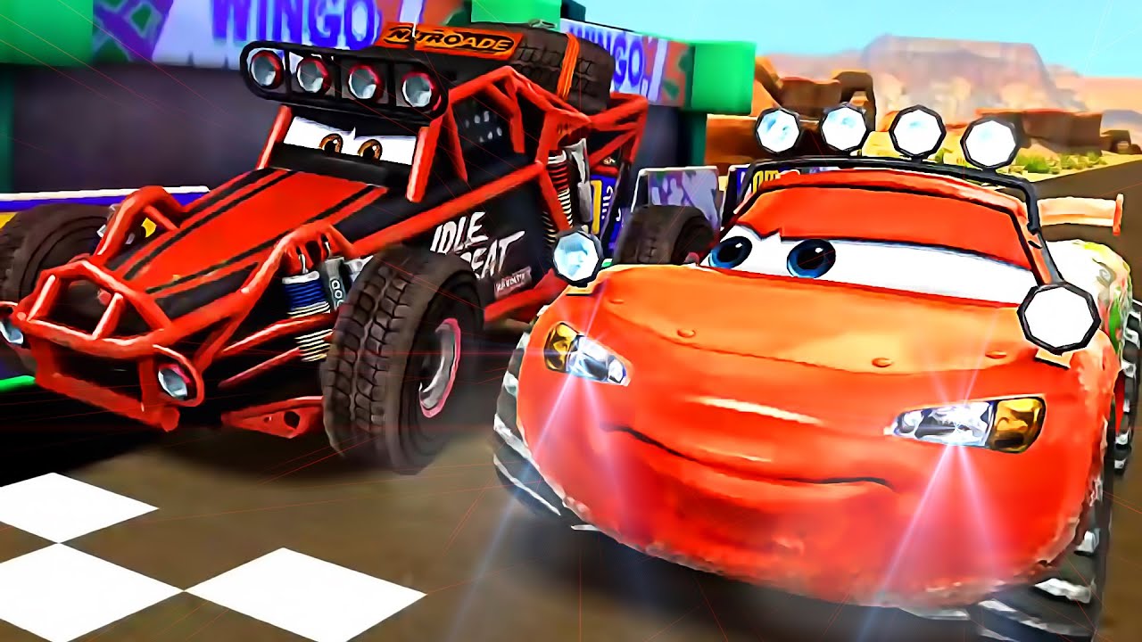 Cars 2: Fast as Lightning - McQueen & DJ