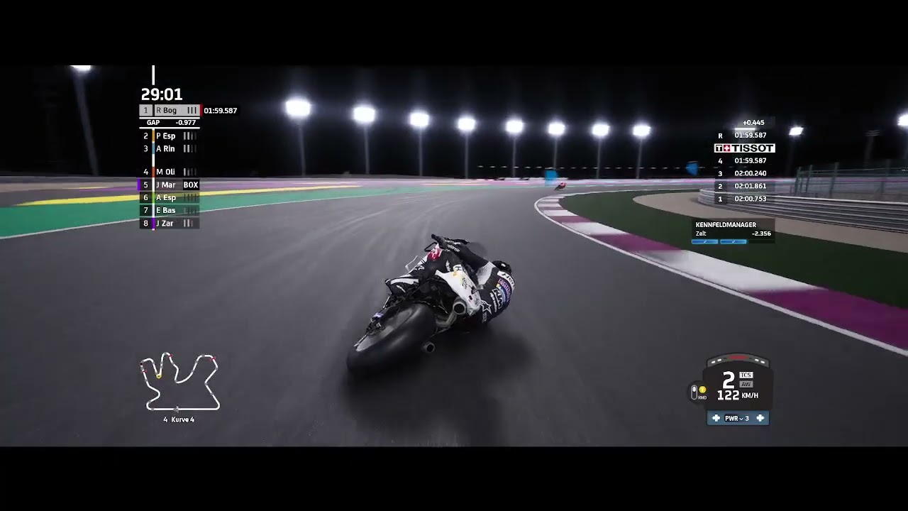 Lets Play Moto GP 22 #049 Moto GP und Moto 3 Rennen Lusail