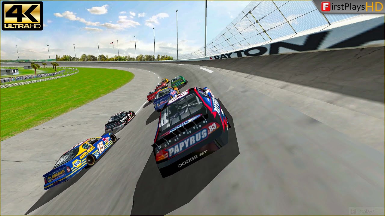 NASCAR Racing 4 (2001) - PC Gameplay 4k 2160p / Win 10