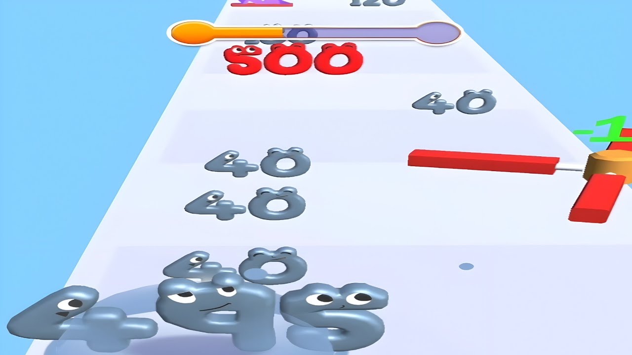 Number Master just hitting the perfection of running with ASMR numbers