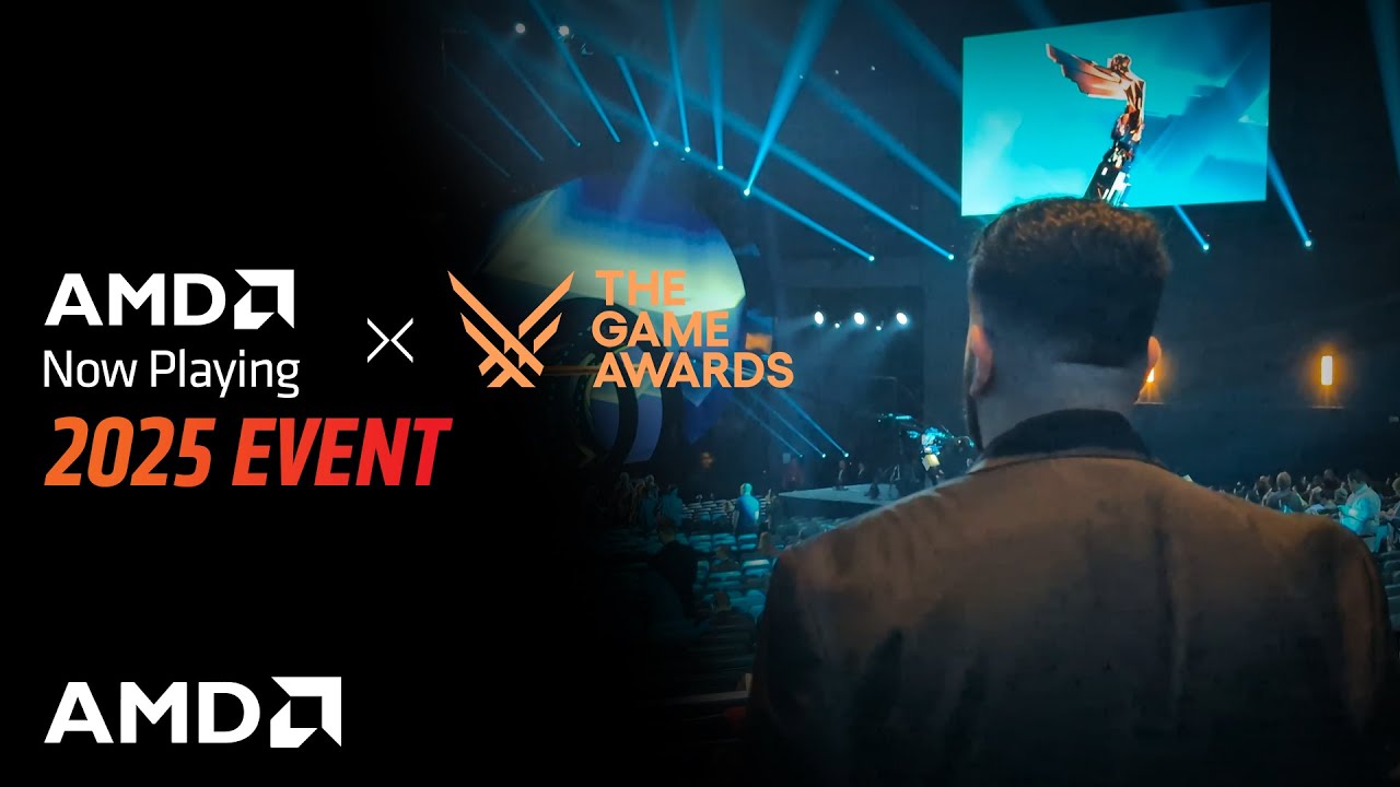 Компания AMD представит свою продукцию на церемонии The Game Awards в декабре 2025 года.