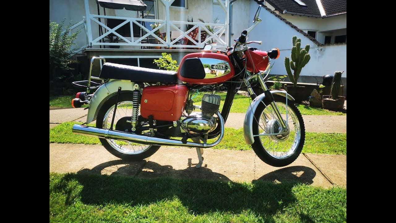 MZ TS125 1976 restaurálása