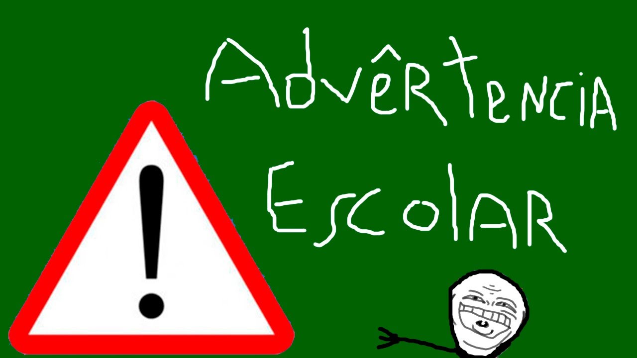 As  advertências escolares mais engraçadas