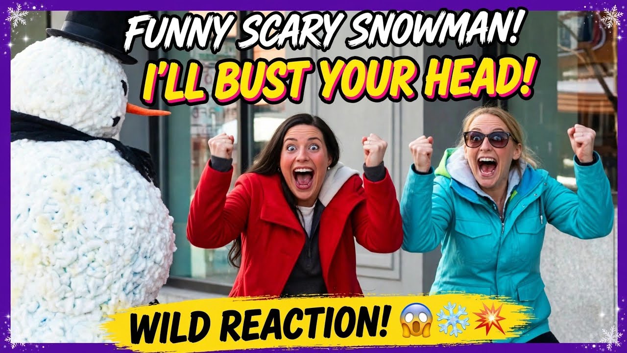 Funny Scary Snowman Prank - Episode 1 season 1