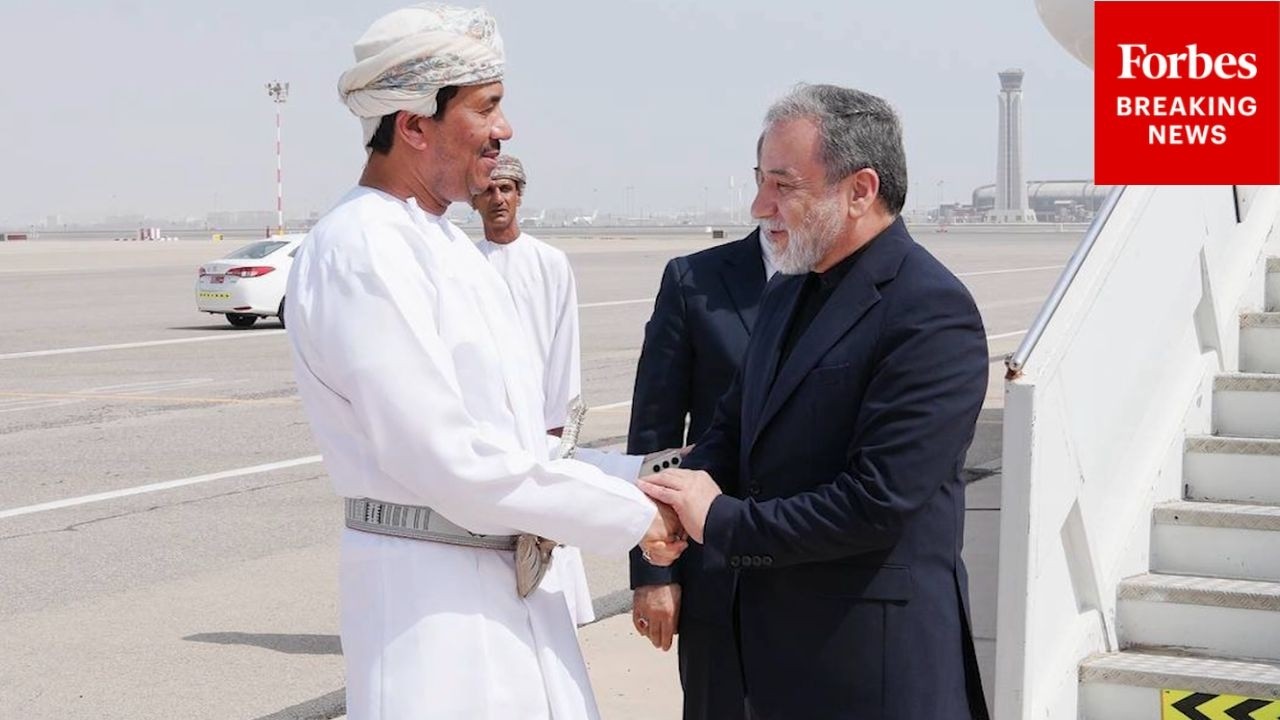 Iranian Foreign Minister Abbas Araghchi Arrives In Muscat, Oman, For Talks