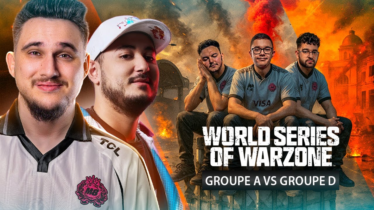 WSOW 2025 Groupe A vs D : En duo cast avec Gotaga 👑
