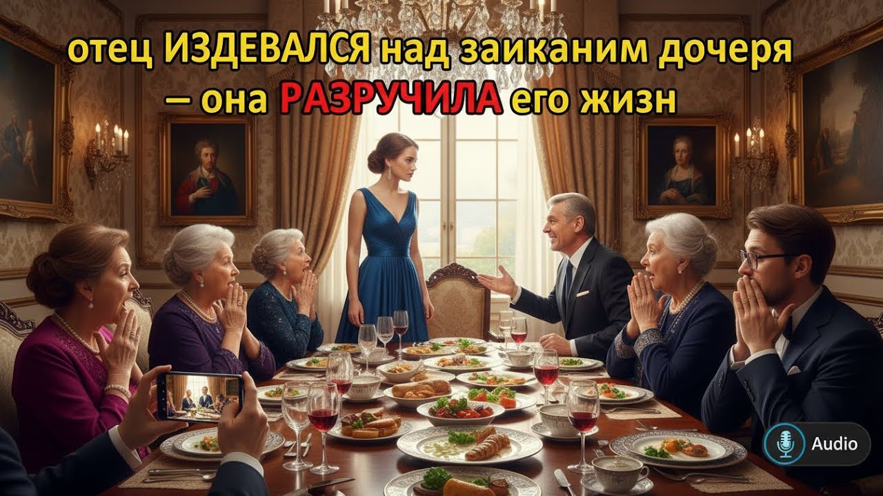 Отец унижал дочь за заикание – она разоблачила его перед всеми