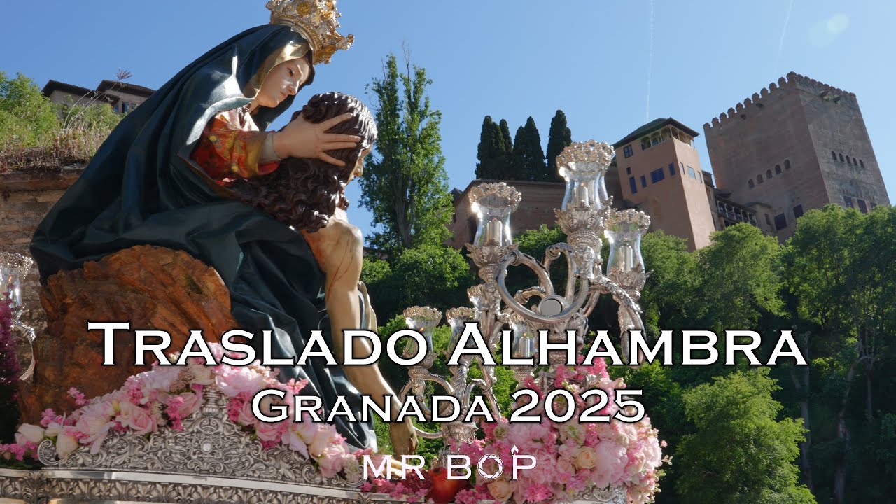 [4K] TRASLADO EXTRAORDINARIO ALHAMBRA | GRANADA 2025