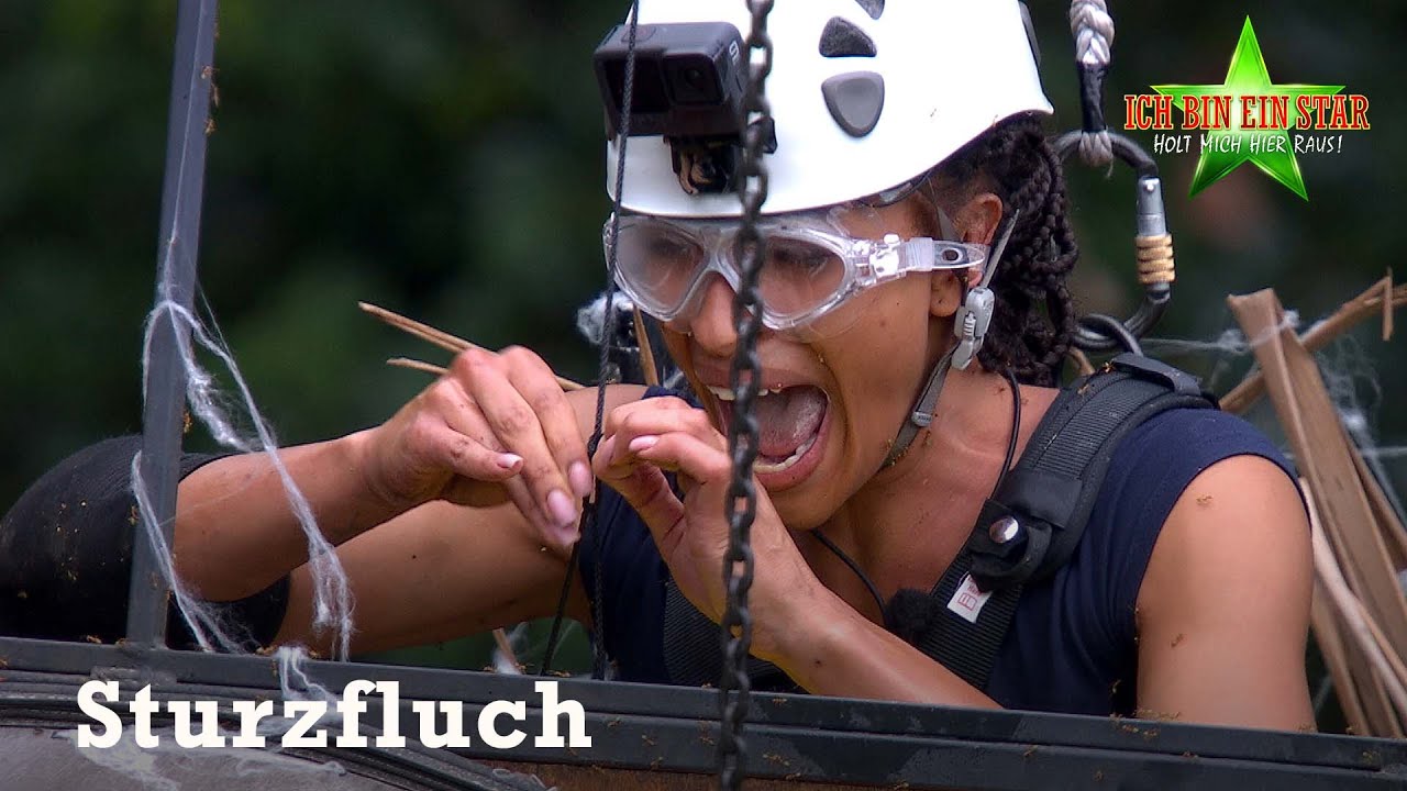 Dschungelprüfung: Sturzfluch mit Cecilia  | #10 | Dschungelcamp 2023