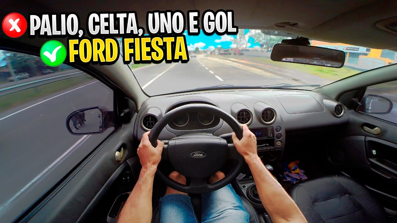 POR QUE NÃO UM PALIO, CELTA, GOL OU UNO, E SIM UM FORD FIESTA? MOTIVOS QUE ME FEZ COMPRAR UM FIESTA.