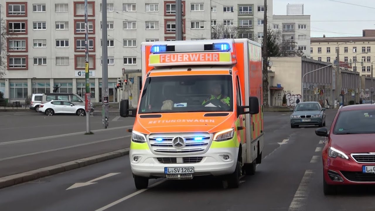 [krummes Presslufthorn] Reserve RTW BF Leipzig FW Mitte